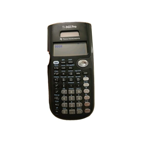 Texas Instruments TI-36X Pro Scientific Calculator With Cover Used Tested Works - Picture 3 of 4